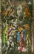 El Greco, baptism of christ